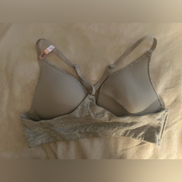 Grey La vie en rose bralette - Picture 2 of 2